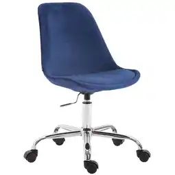 Netto Marken-Discount TPFLiving Bürostuhl Toulon Samt Braun Angebot