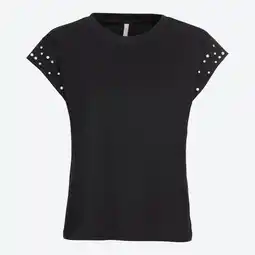 NKD Damen-T-Shirt mit Perlen und Steinen Angebot