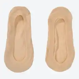 NKD Damen-Füßlinge mit Silikonrand, 2er-Pack Angebot