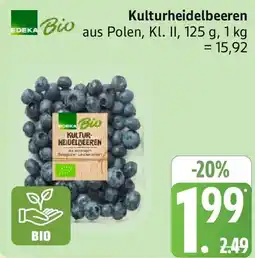 Marktkauf EDEKA Bio Kulturheidelbeeren Angebot