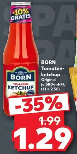 Kaufland BORN Tomatenketchup Angebot
