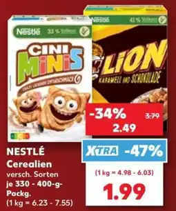 Kaufland Nestlé Cerealien Angebot