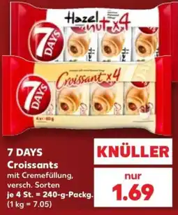 Kaufland 7 DAYS Croissants Angebot