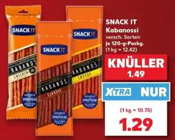 Kaufland SNACK IT Kabanos Angebot