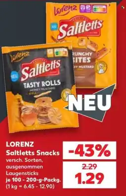 Kaufland Lorenz Saltletts Snacks Angebot