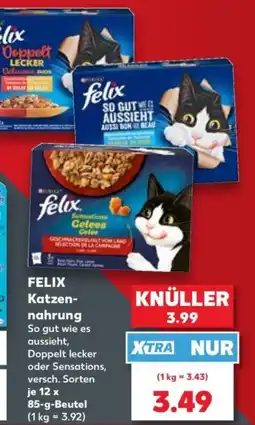Kaufland FELIX Katzen-nahrung Angebot