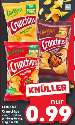 Kaufland Lorenz Crunchips Angebot