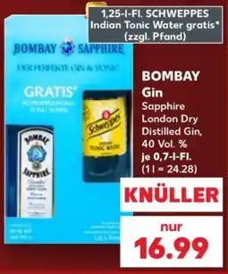Kaufland BOMBAY SAPPHIRE Gin Angebot