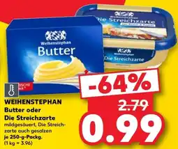 Kaufland Weihenstephan Butter oder Die Streichzarte Angebot