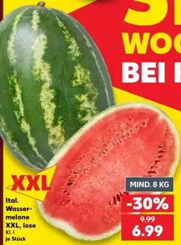 Kaufland Ital. Wasser-melone XXL Angebot