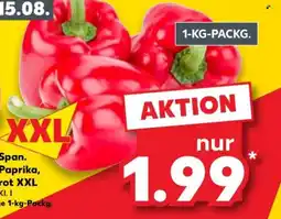 Kaufland Span. Paprika, rot XXL Angebot