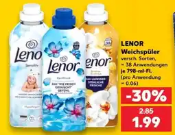 Kaufland Lenor Weichspüler Angebot