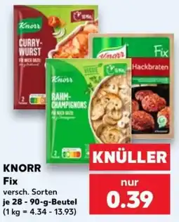 Kaufland KNORR Fix Angebot