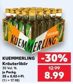 Kaufland KUEMMERLING Kräuterlikör Angebot