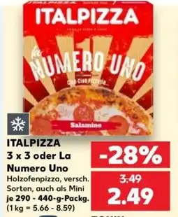 Kaufland ITALPIZZA La Numero Uno Angebot