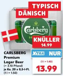 Kaufland CARLSBERG Premium Lager Beer Angebot