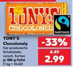 Kaufland TONY'S Chocolonely Angebot