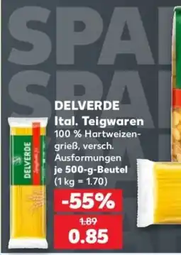 Kaufland DELVERDE Ital. Teigwaren Angebot