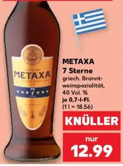 Kaufland METAXA 7 Sterne Angebot