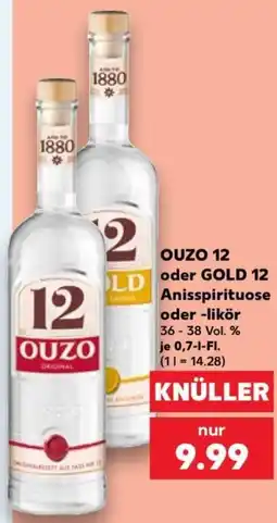 Kaufland OUZO 12 Angebot