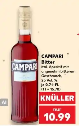 Kaufland CAMPARI Bitter Angebot