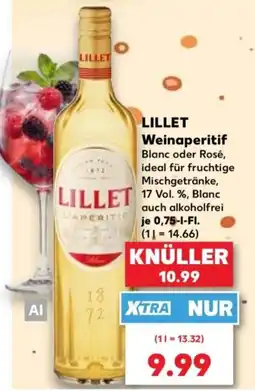 Kaufland LILLET Weinaperitif Angebot