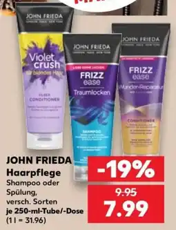 Kaufland JOHN FRIEDA Haarpflege Angebot