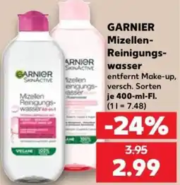 Kaufland GARNIER Mizellen-Reinigungswasser Angebot