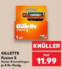 Kaufland GILLETTE Fusion 5 Rasier-Ersatzklingen Angebot