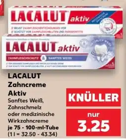 Kaufland LACALUT Zahncreme Aktiv Angebot