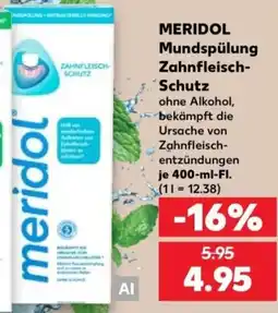 Kaufland MERIDOL Mundspülung Zahnfleisch-Schutz Angebot
