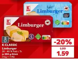 Kaufland K-CLASSIC Limburger Angebot
