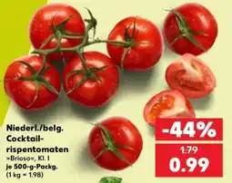 Kaufland Niederl./belg. Cocktail-rispentomaten »Briso« Angebot