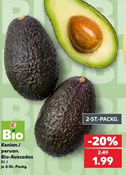 Kaufland Bio-Kenian./peruan.Bio-Avocados Angebot