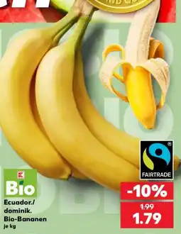 Kaufland Bio-Bananen Angebot