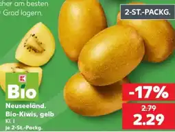 Kaufland Neuseeländ. Bio-Kiwis, gelb Angebot