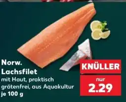 Kaufland Norw. Lachsfilet Angebot