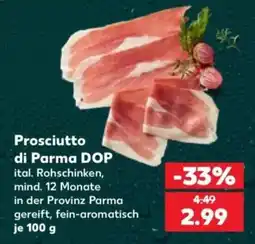 Kaufland Prosciutto di Parma DOP Angebot