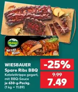 Kaufland WIESBAUER Spare Ribs BBQ Angebot