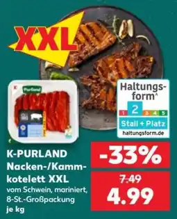 Kaufland K-PURLAND Nacken-/Kammkotelett XXL Angebot