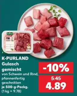 Kaufland K-PURLAND Gulasch Angebot