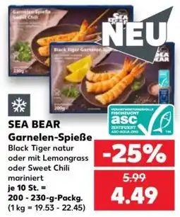 Kaufland SEA BEAR Garnelen-Spieße Angebot