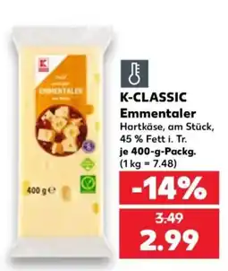 Kaufland K-CLASSIC Emmentaler Angebot