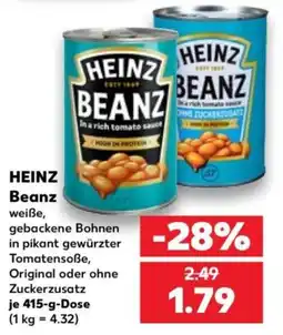 Kaufland HEINZ Beanz Angebot