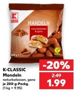 Kaufland K-CLASSIC Mandeln Angebot