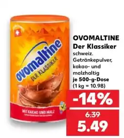 Kaufland OVOMALTINE Der Klassiker Angebot