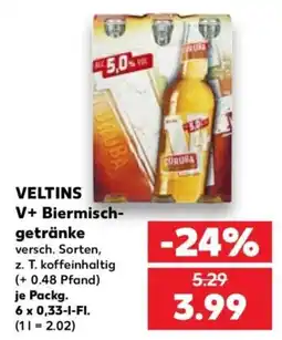 Kaufland VELTINS V+ Biermischgetränke Angebot
