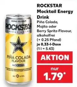 Kaufland ROCKSTAR Mocktail Energy Drink Angebot