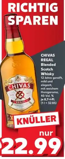 Kaufland CHIVAS REGAL Blended Scotch Whisky Angebot