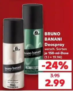 Kaufland BRUNO BANANI Deospray Angebot